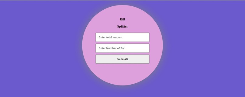 bill splitter – screenshot 1