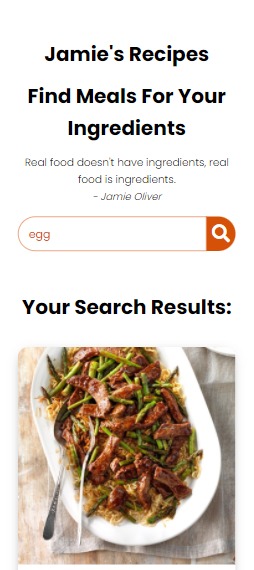 Food Recipe Tracker – screenshot 1