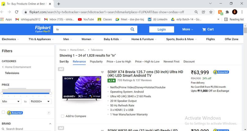 Flipkart Web Scrapper – screenshot 1