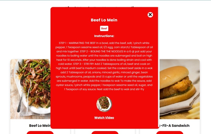 Recipe Tracker – screenshot 3