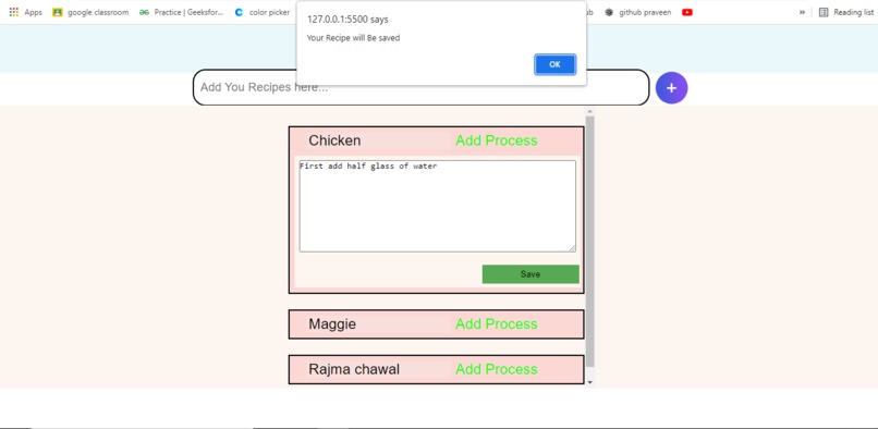 Recipes Tracker – screenshot 4