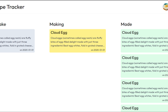 Avi's Recipe Tracker