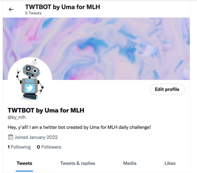 Twitter "not so animated" bot – screenshot 2