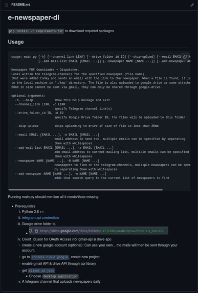 newspaper-dl – screenshot 1