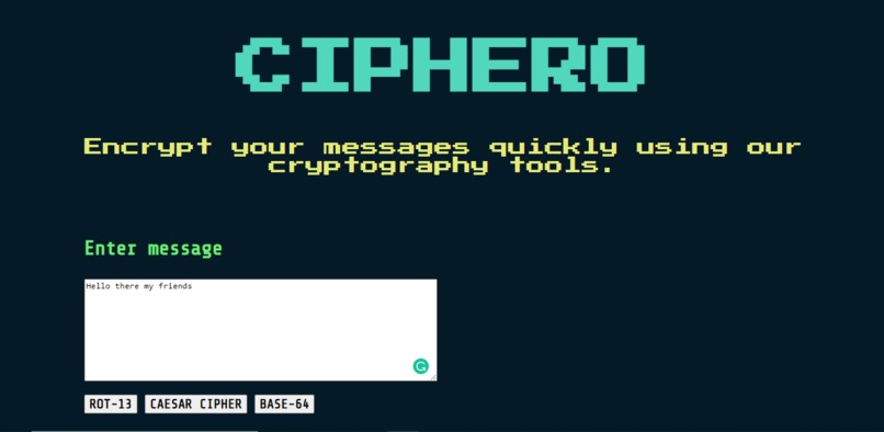 Ciphero – screenshot 2