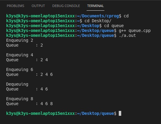 Queue – screenshot 1