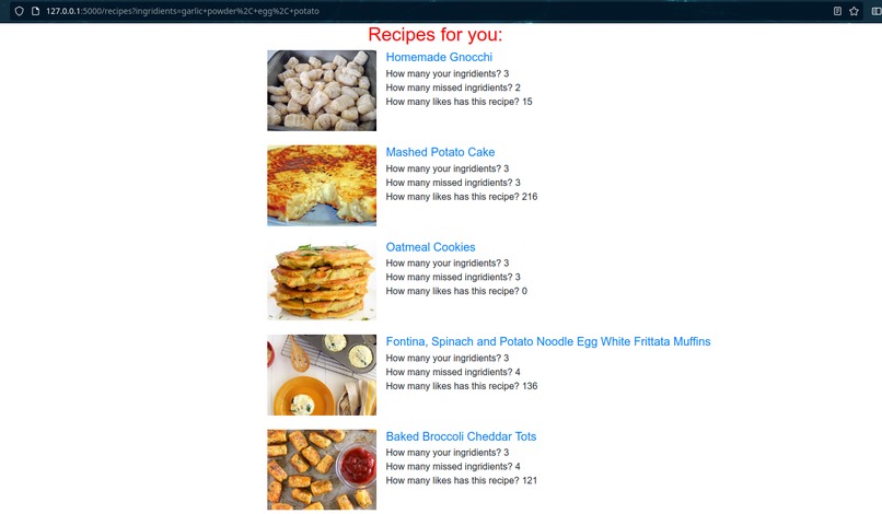 Recipe Finder – screenshot 3