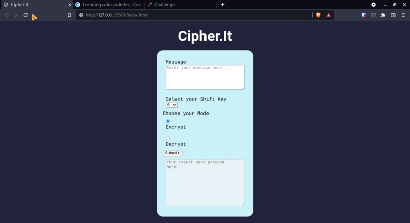 Cipher.It – screenshot 1