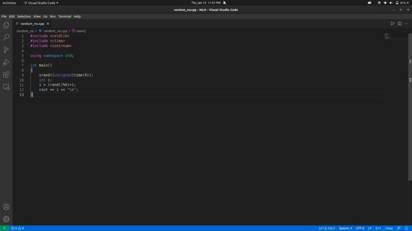 Create a Random Number Generator – screenshot 1