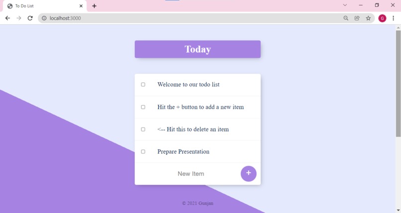 To-Do List – screenshot 1