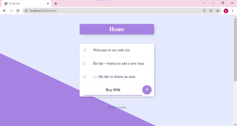 To-Do List – screenshot 3