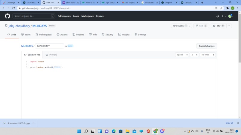 randomnumber – screenshot 1