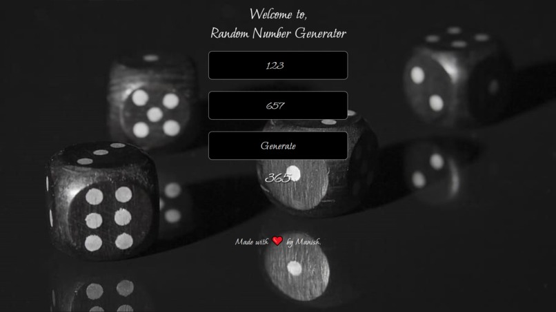 Random Number Generator – screenshot 2