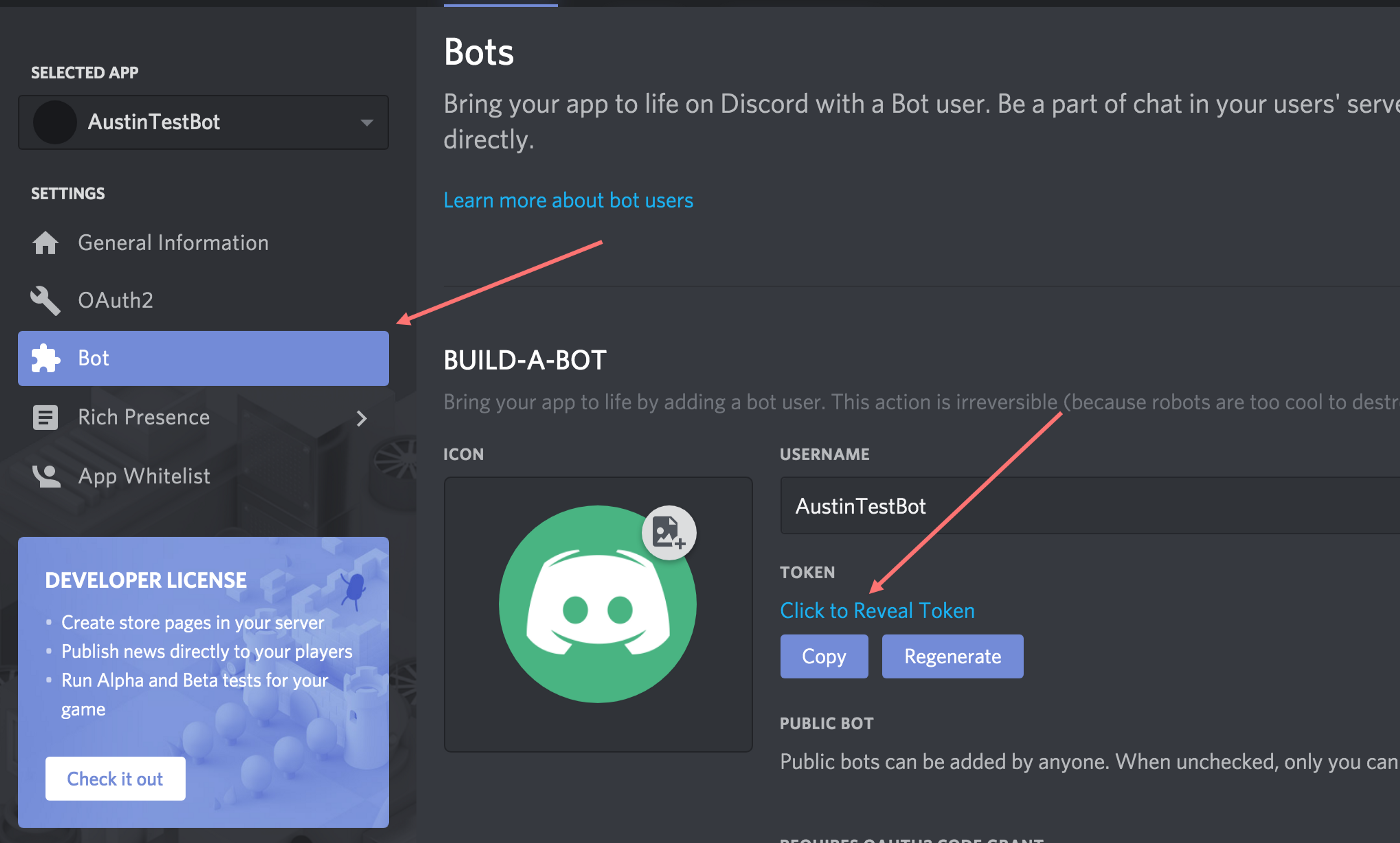 Build Discord Bot | Devpost