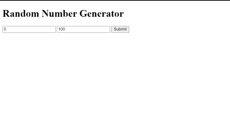 Random Number Generator – screenshot 1