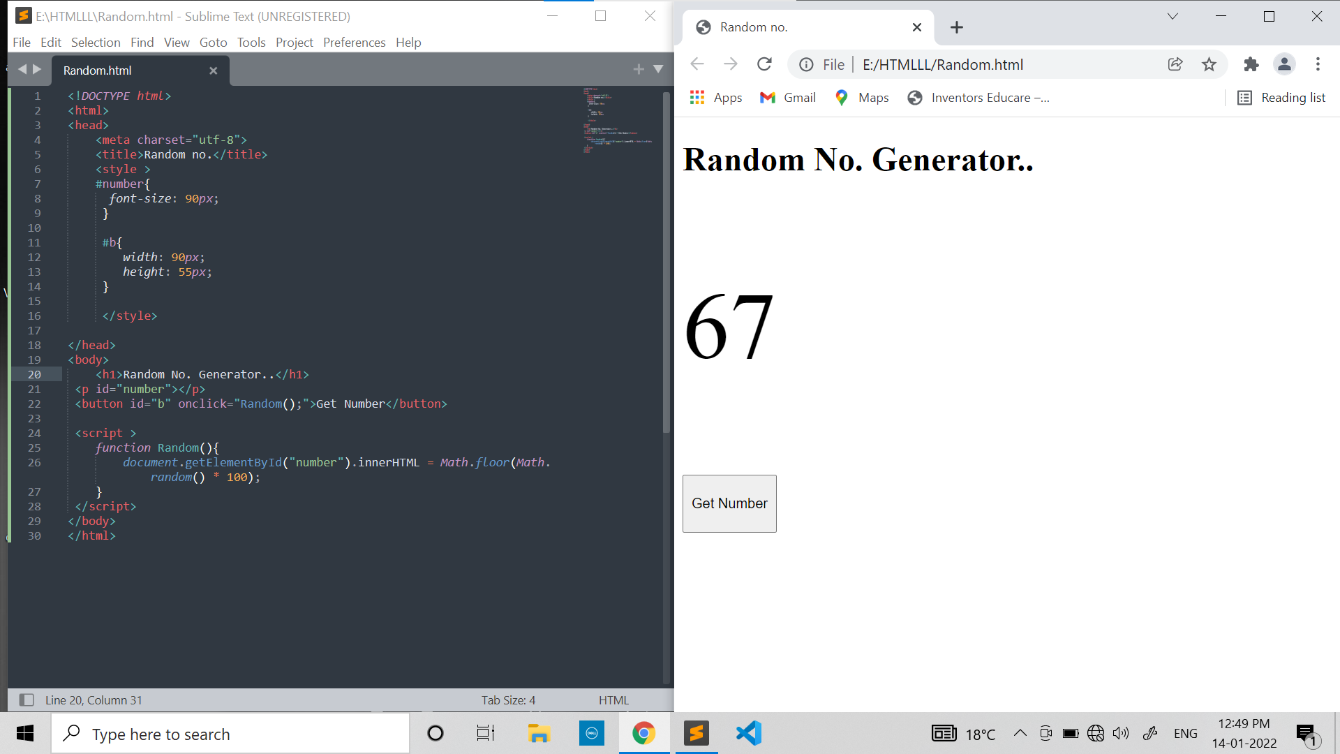 Random no. generator... | Devpost