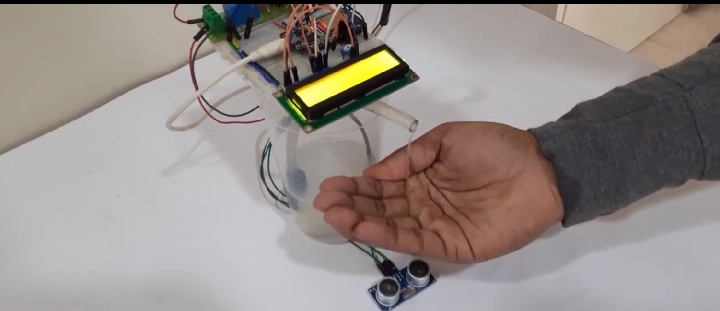 Touchless hand sanitizer dispenser – screenshot 2