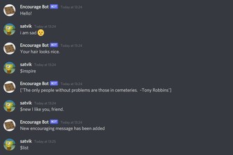 Encourage Bot
