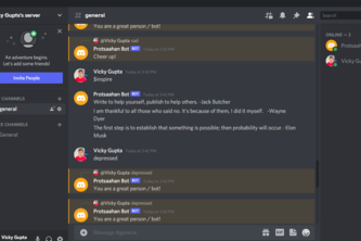 Protsaahan(Discord Bot)