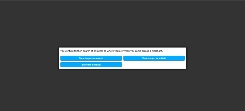 Text adventure – screenshot 2