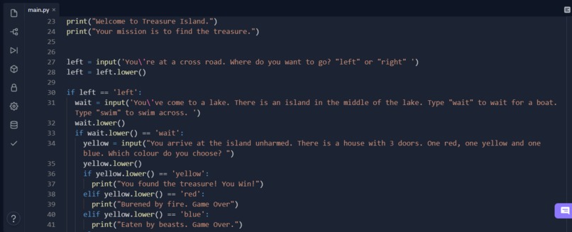 Treasure-Island-Game – screenshot 1