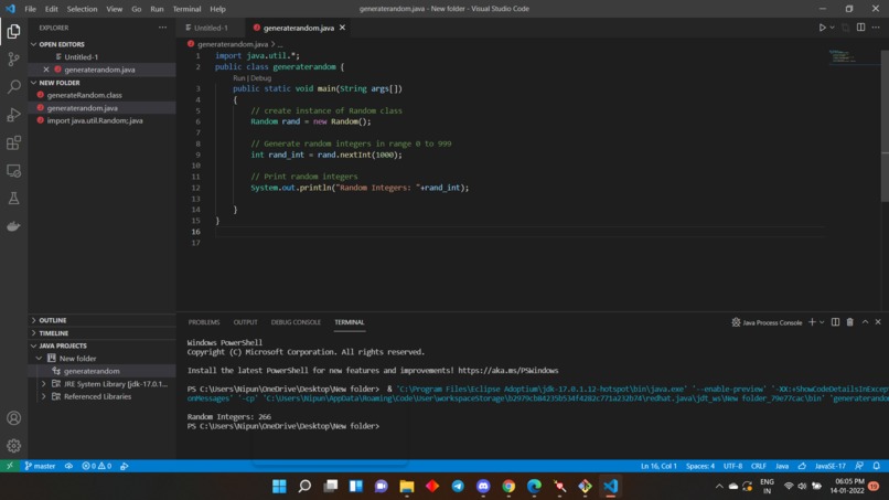 Random number generator – screenshot 1