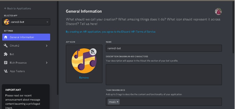 music bot  – screenshot 1