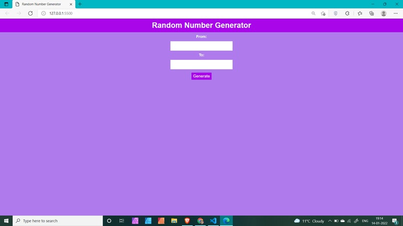 Random Number Generator – screenshot 1