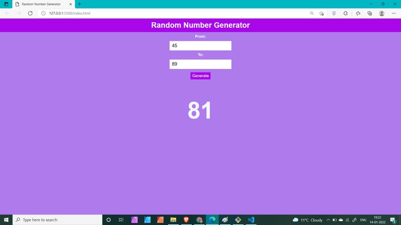 Random Number Generator – screenshot 2