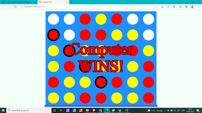 Connect Four Game – screenshot 2