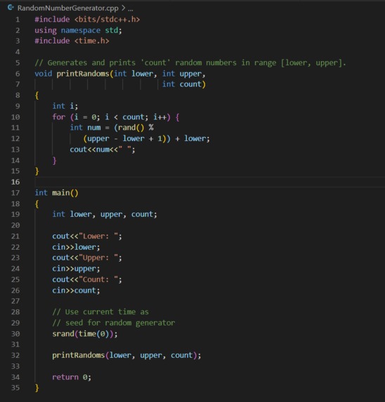 Random Number Generator – screenshot 1