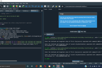 Distance between two cities