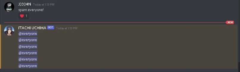 Discord Bot – screenshot 1