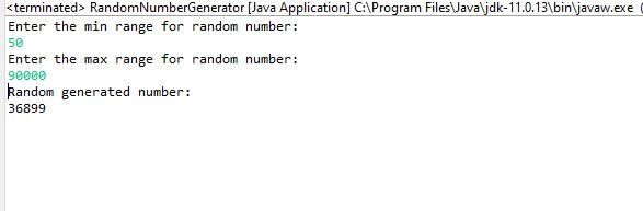 Custom Random Number Generator – screenshot 1