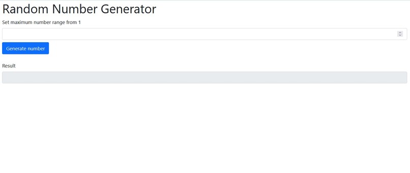 Random Number Generator – screenshot 1