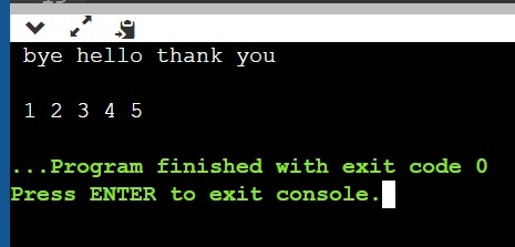 Script to sort a list – screenshot 2