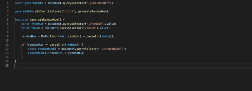 Create a Random Number Generator – screenshot 2