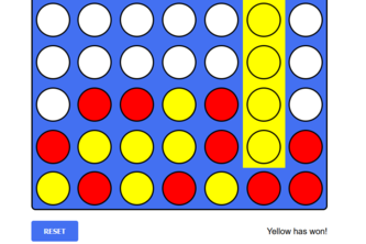 Build a Four connect game