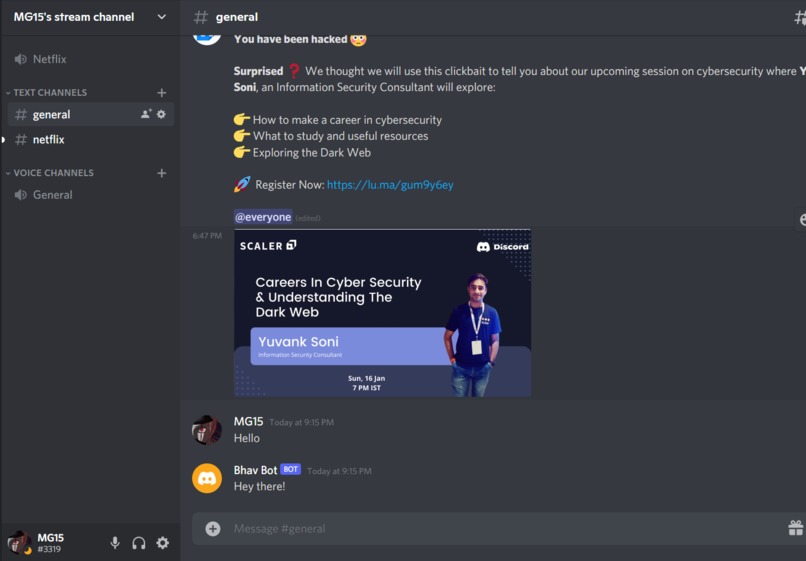 Build a Discord Bot – screenshot 1