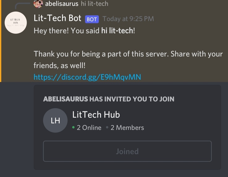 Lit-Tech Discord Bot – screenshot 4