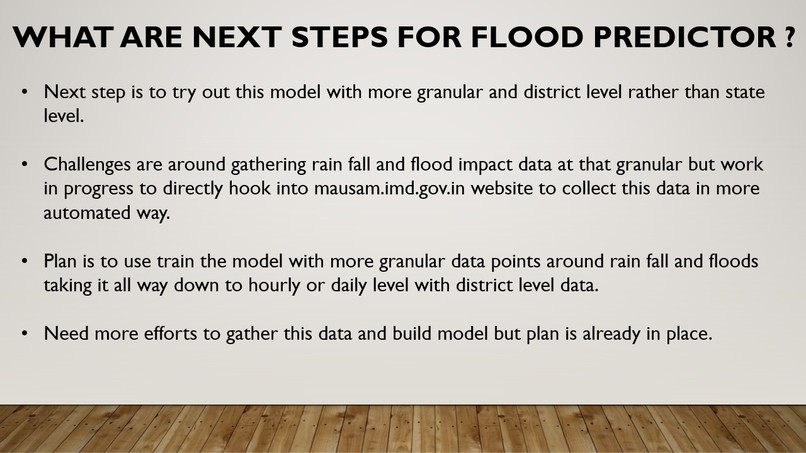 Flood Predictor – screenshot 3