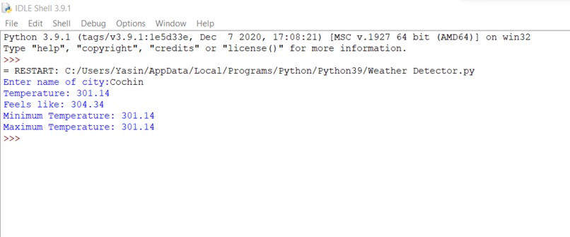 Weather – screenshot 1