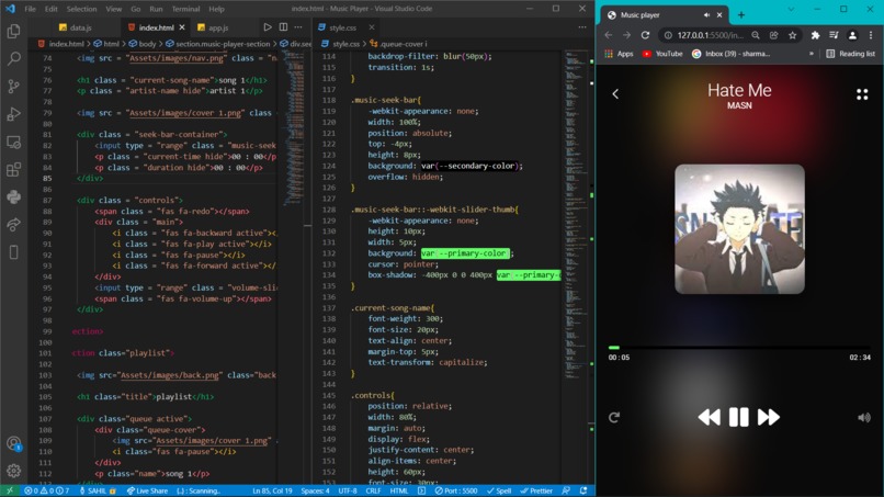 Build your own mp3 player – screenshot 1