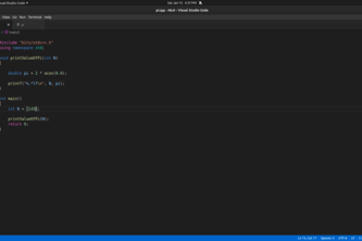 Write a script to find pi to the Nth digit