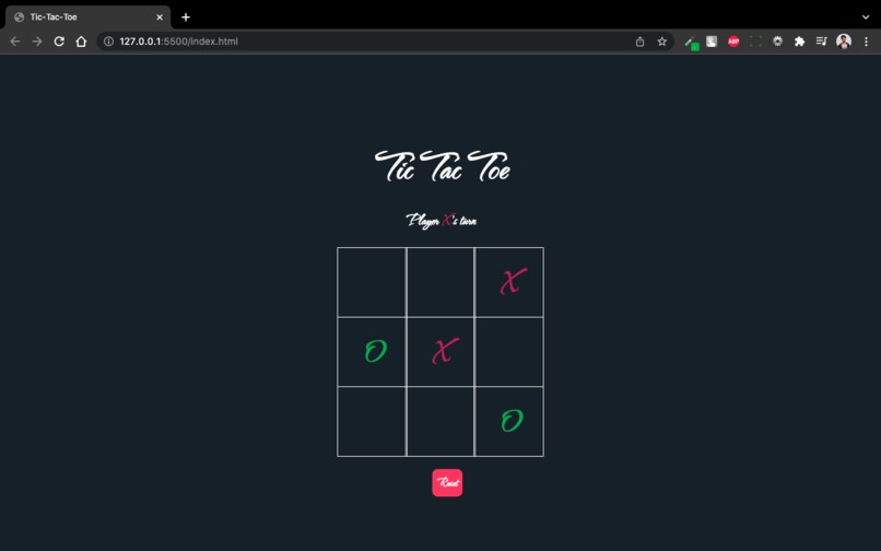 TicTacToe – screenshot 1
