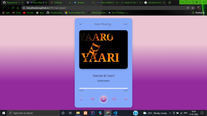 mp3 player – screenshot 1