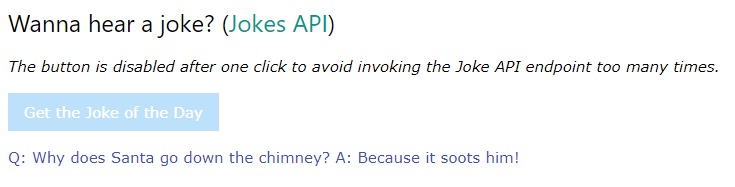 Silly APIs – screenshot 2