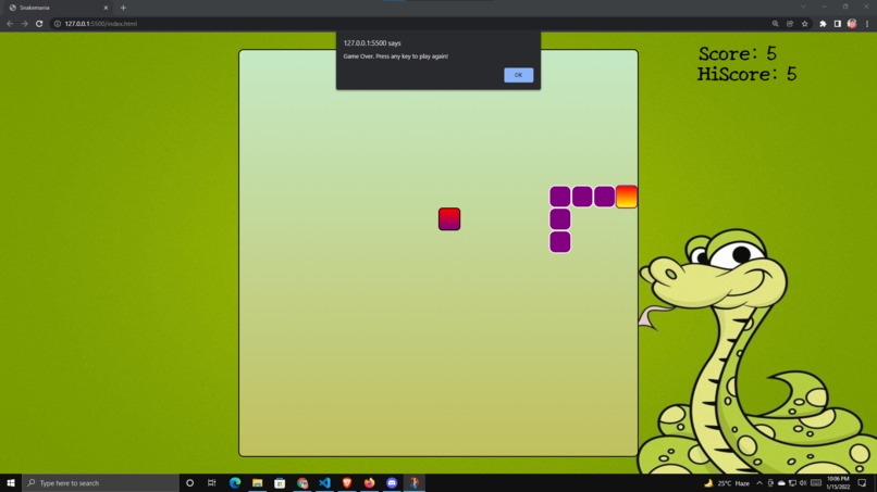 SnakeMania – screenshot 1