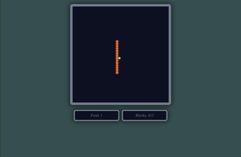 Build a snake game – screenshot 1