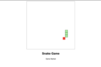 Build a snake game